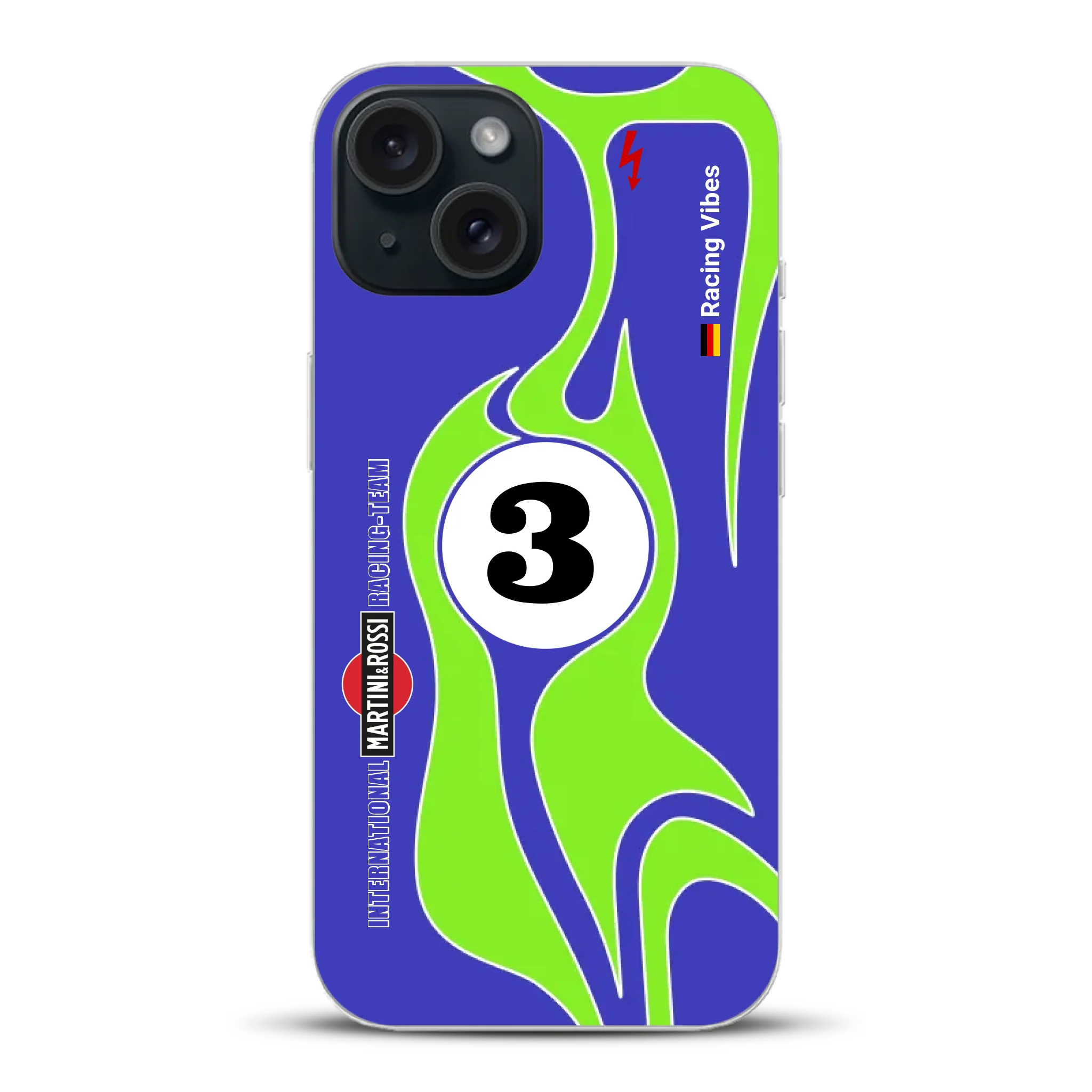 Porsche 917/021 “Hippie” 1970 Endurance Livery - Housse de téléphone portable personnalisée pour iPhone
