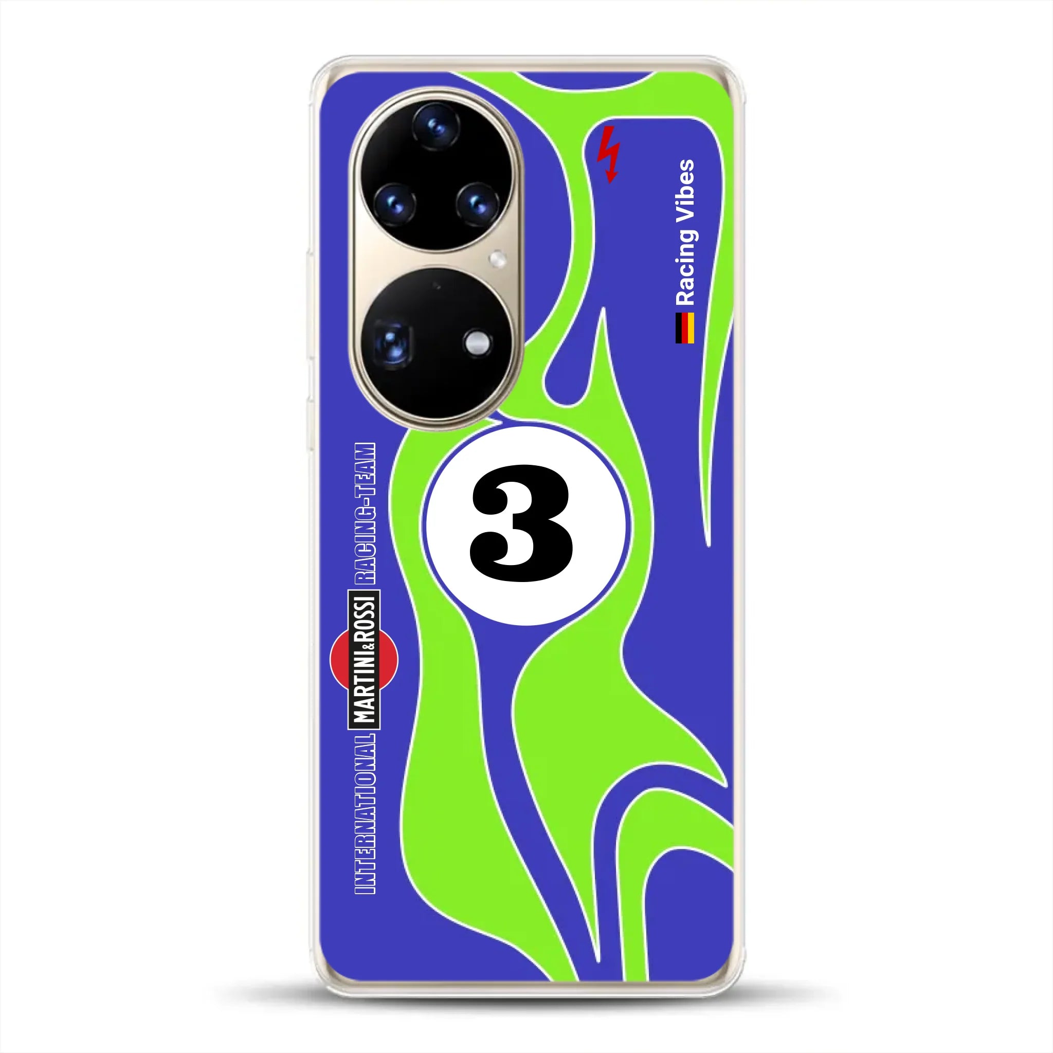 Porsche 917/021 “Hippie” 1970 Endurance Livery - Custodia per cellulare personalizzata per Huawei