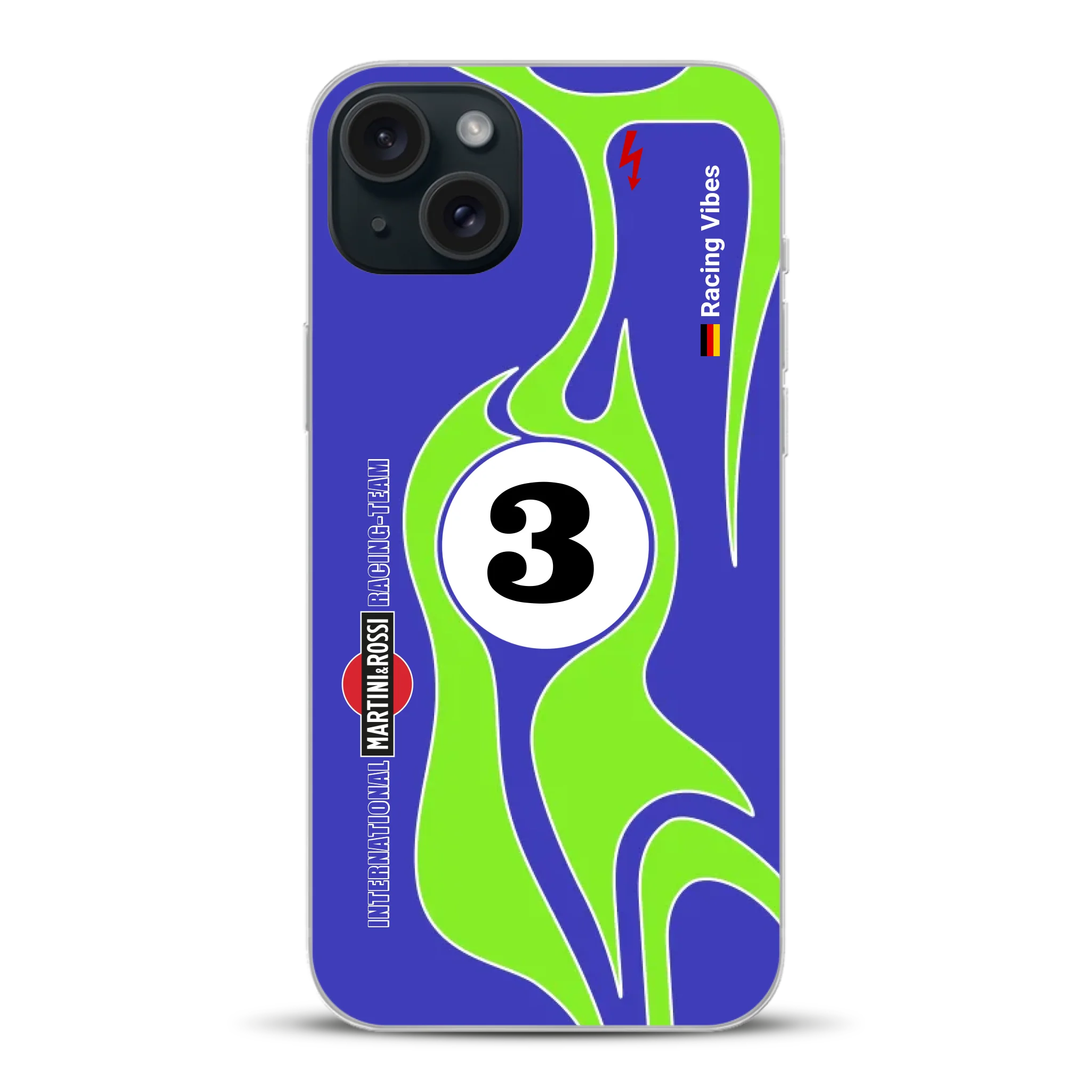 Porsche 917/021 “Hippie” 1970 Endurance Livery - Housse de téléphone portable personnalisée pour iPhone