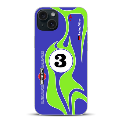Porsche 917/021 “Hippie” 1970 Endurance Livery - Housse de téléphone portable personnalisée pour iPhone