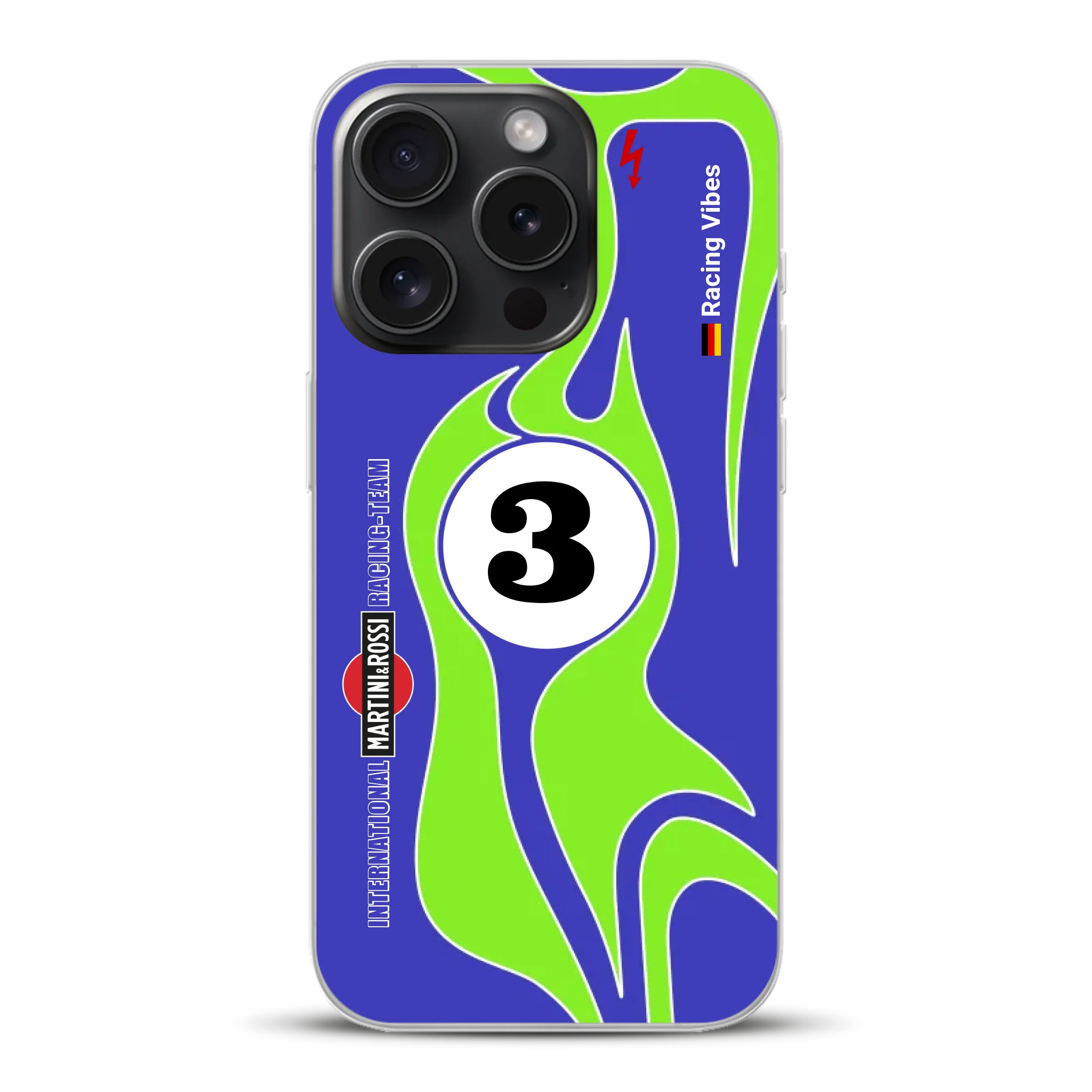 Porsche 917/021 “Hippie” 1970 Endurance Livery - Housse de téléphone portable personnalisée pour iPhone
