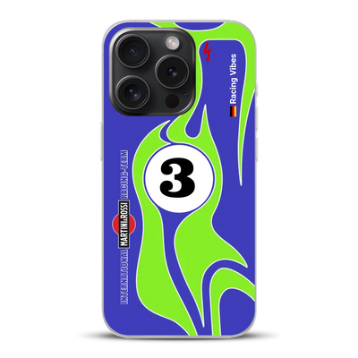 Porsche 917/021 “Hippie” 1970 Endurance Livery - Housse de téléphone portable personnalisée pour iPhone