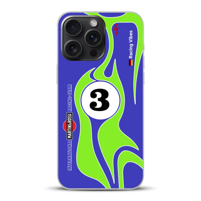 Porsche 917/021 “Hippie” 1970 Endurance Livery - Housse de téléphone portable personnalisée pour iPhone