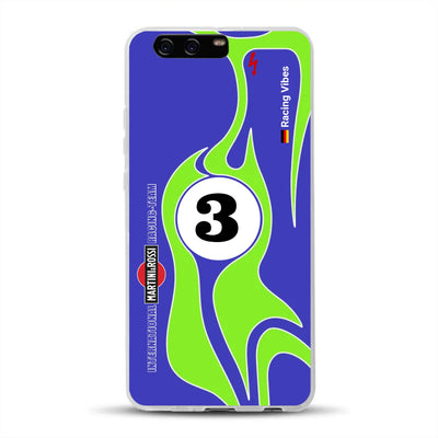 Porsche 917/021 “Hippie” 1970 Endurance Livery - Custodia per cellulare personalizzata per Huawei
