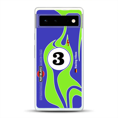 Porsche 917/021 “Hippie” 1970 Endurance Livery - Custodia per cellulare personalizzata per Google