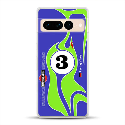 Porsche 917/021 “Hippie” 1970 Endurance Livery - Custodia per cellulare personalizzata per Google