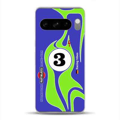 Porsche 917/021 “Hippie” 1970 Endurance Livery - Housse de téléphone portable personnalisée pour Google