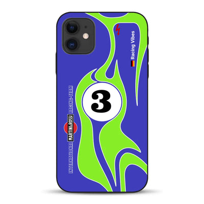 Porsche 917/021 “Hippie” 1970 Endurance Livery - Housse de téléphone portable personnalisée pour iPhone