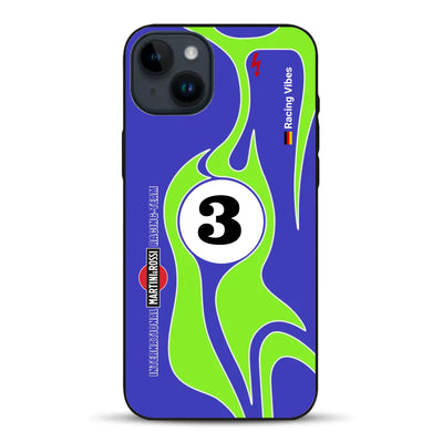 Porsche 917/021 “Hippie” 1970 Endurance Livery - Housse de téléphone portable personnalisée pour iPhone