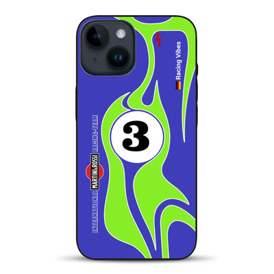 Porsche 917/021 “Hippie” 1970 Endurance Livery - Housse de téléphone portable personnalisée pour iPhone