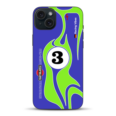 Porsche 917/021 “Hippie” 1970 Endurance Livery - Housse de téléphone portable personnalisée pour iPhone