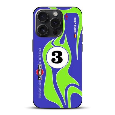 Porsche 917/021 “Hippie” 1970 Endurance Livery - Housse de téléphone portable personnalisée pour iPhone