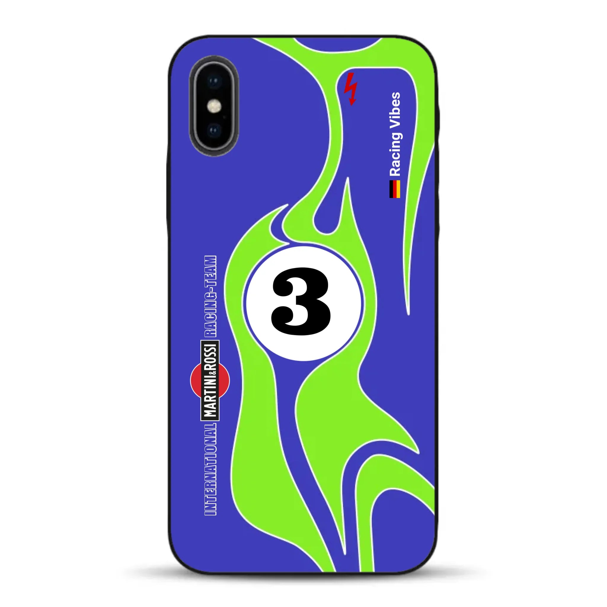 Porsche 917/021 “Hippie” 1970 Endurance Livery - Housse de téléphone portable personnalisée pour iPhone