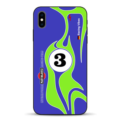 Porsche 917/021 “Hippie” 1970 Endurance Livery - Housse de téléphone portable personnalisée pour iPhone
