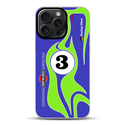 Porsche 917/021 “Hippie” 1970 Endurance Livery - Housse de téléphone portable personnalisée pour iPhone