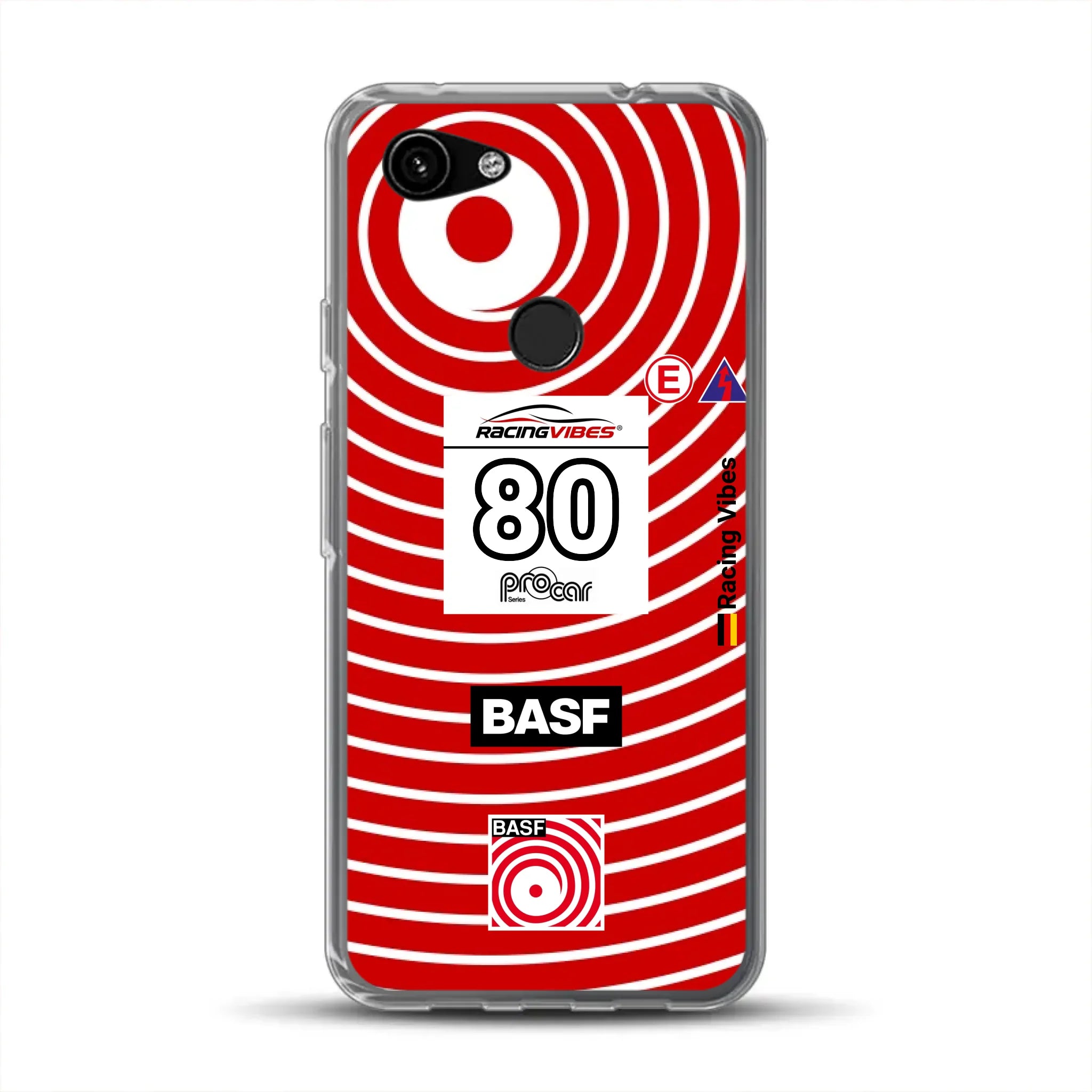 BMW M1 Procar BASF 1980 Livery - Housse de téléphone portable personnalisée pour Google