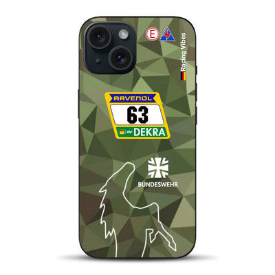 HRT Mustang GT3 24h Nürburgring 2026 Livery - Individuelle Handyhülle für iPhone