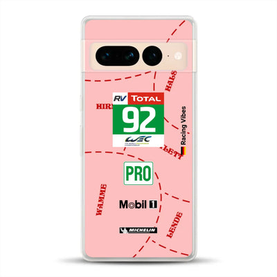 Pink Pig Porsche RSR Livery - Individuelle Handyhülle für Google