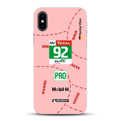 Pink Pig Porsche RSR Livery - Custom phone case for iPhone