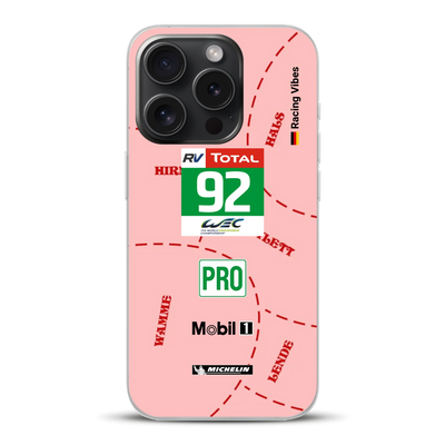 Pink Pig Porsche RSR Livery - Custom phone case for iPhone