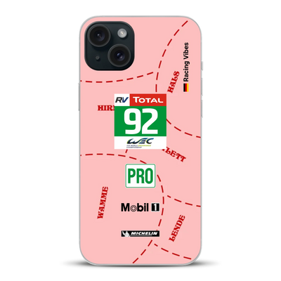 Pink Pig Porsche RSR Livery - Custom phone case for iPhone