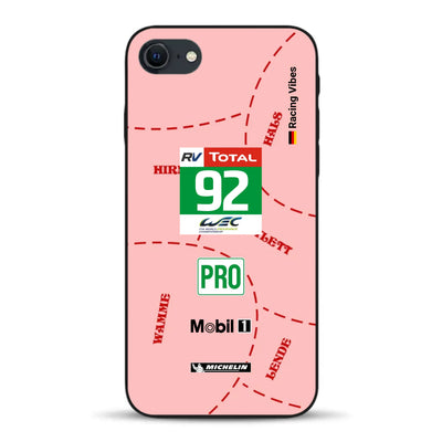 Pink Pig Porsche RSR Livery - Custom phone case for iPhone