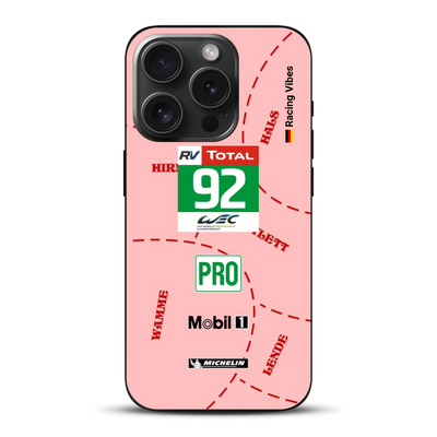 Pink Pig Porsche RSR Livery - Custom phone case for iPhone