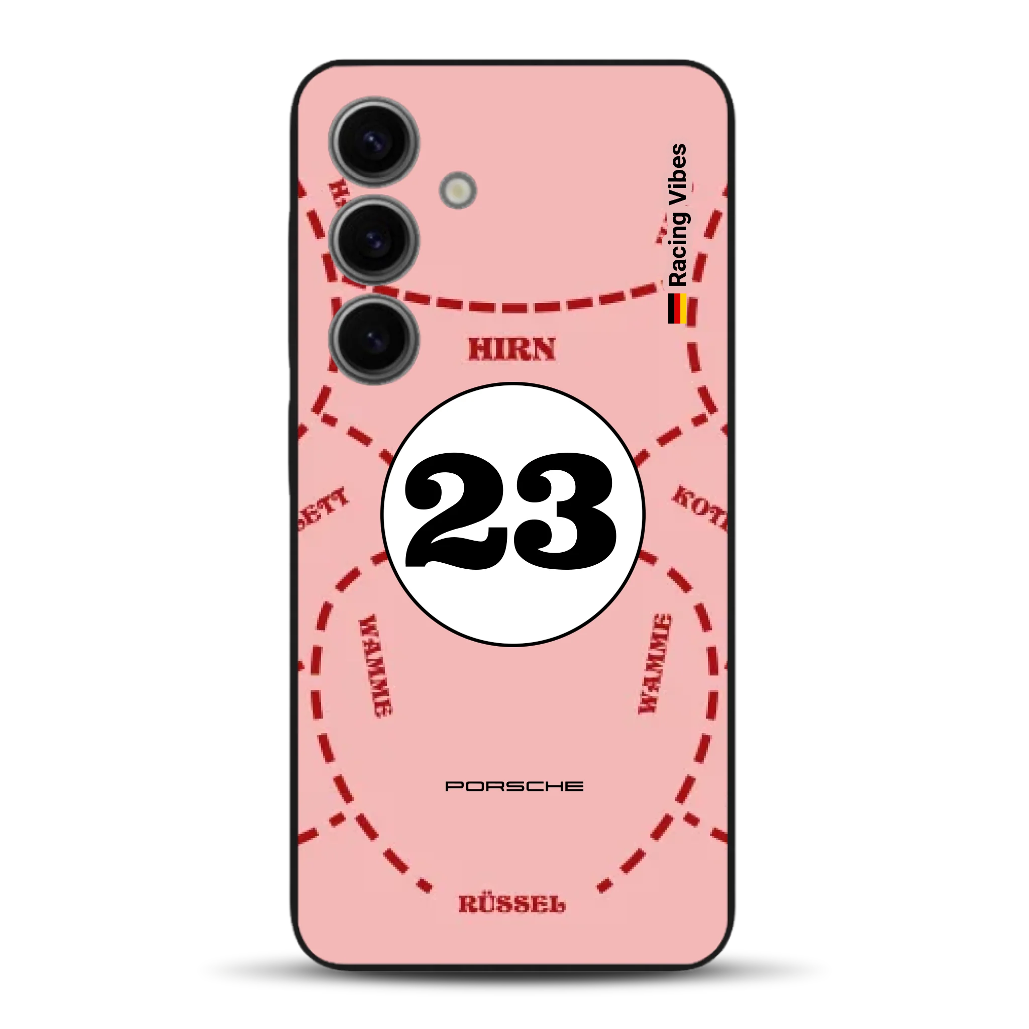 Pink Pig Porsche RSR Livery - Individuelle Handyhülle für Samsung