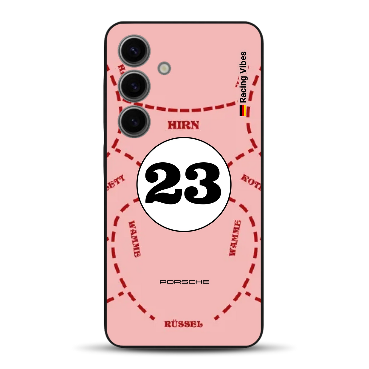 Pink Pig Porsche RSR Livery - Individuelle Handyhülle für Samsung
