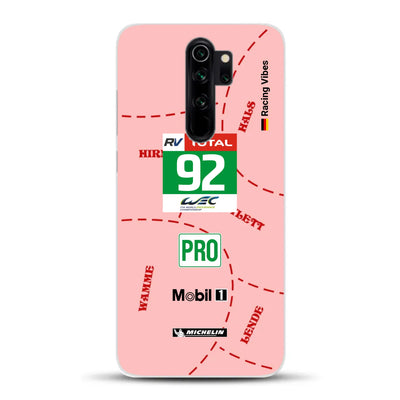 Pink Pig Porsche RSR Livery - Custodia per cellulare personalizzata per Xiaomi