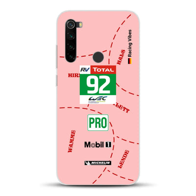 Pink Pig Porsche RSR Livery - Custodia per cellulare personalizzata per Xiaomi