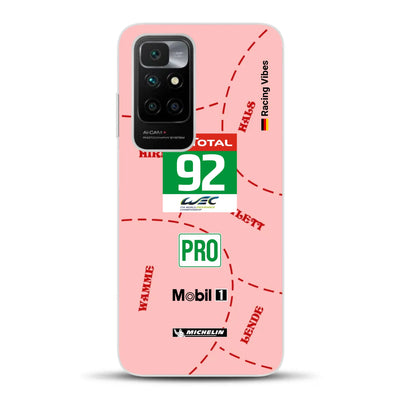 Pink Pig Porsche RSR Livery - Custodia per cellulare personalizzata per Xiaomi