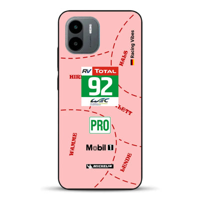 Pink Pig Porsche RSR Livery - Custodia per cellulare personalizzata per Xiaomi