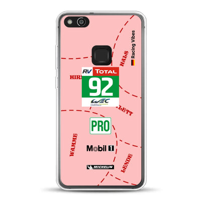 Pink Pig Porsche RSR Livery - Personnalisé coque pour Huawei
