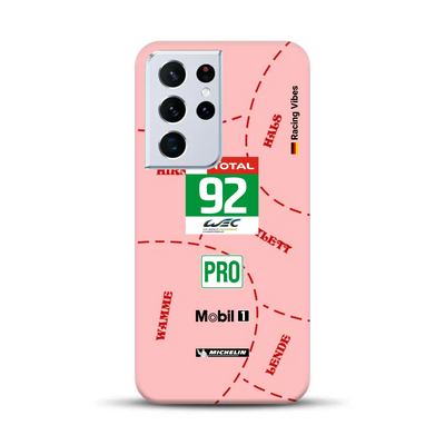 Pink Pig Porsche RSR Livery – Custom Premium Case for Samsung