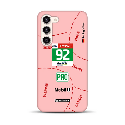 Pink Pig Porsche RSR Livery - Individuelle Premium Hülle für Samsung
