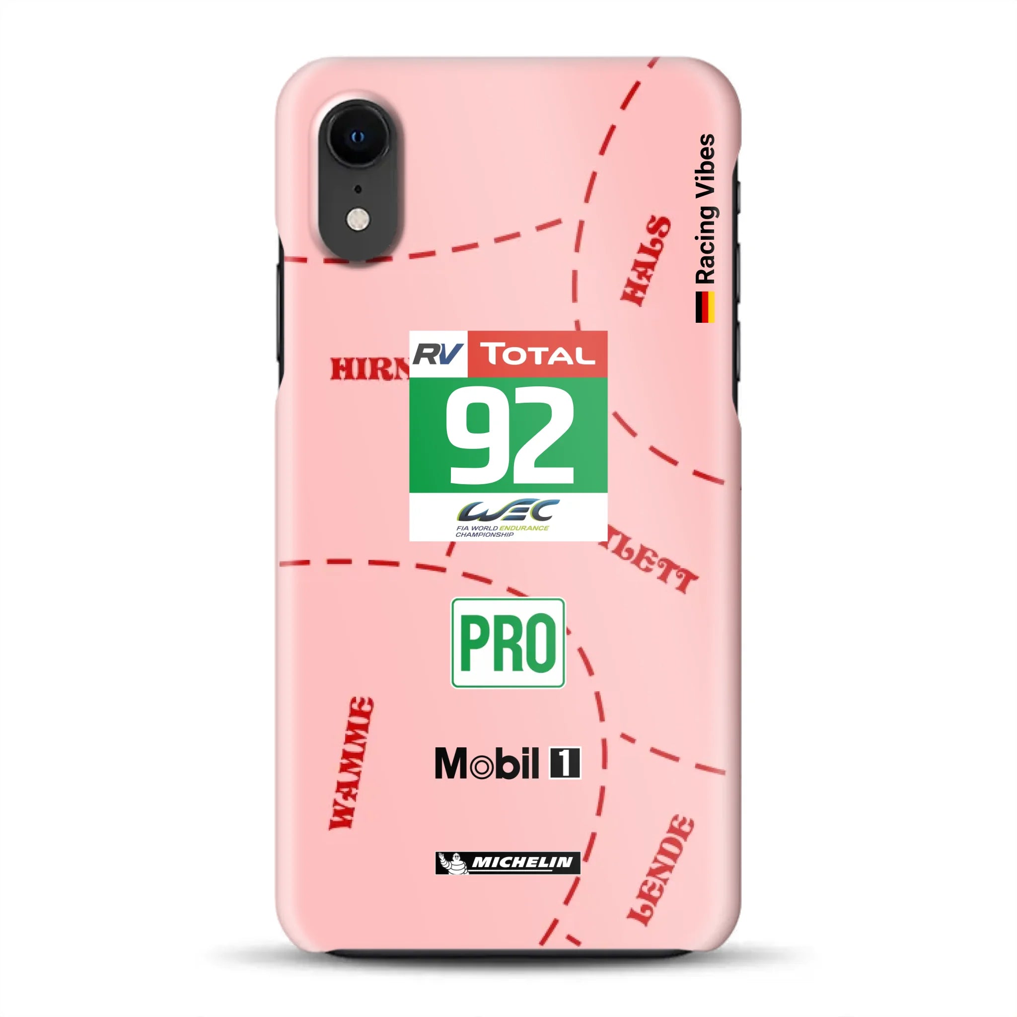 Pink Pig Porsche RSR Livery -  Hard case pour iPhone