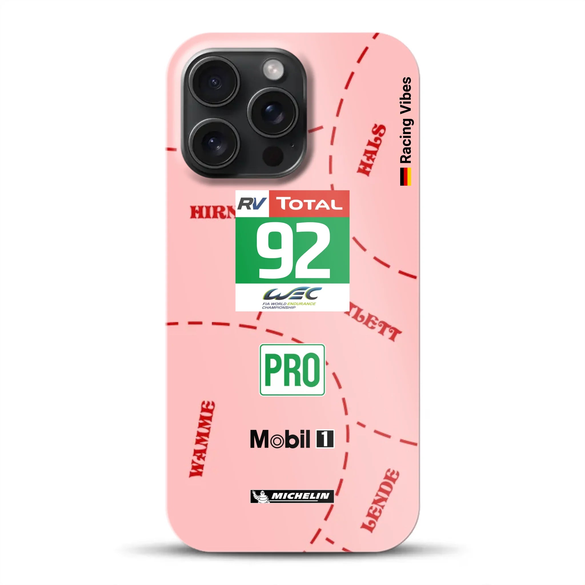 Pink Pig Porsche RSR Livery -  Hard case pour iPhone