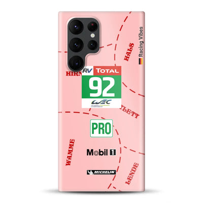 Pink Pig Porsche RSR Livery -  Hard case for Samsung