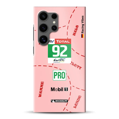 Pink Pig Porsche RSR Livery -  Hard case for Samsung