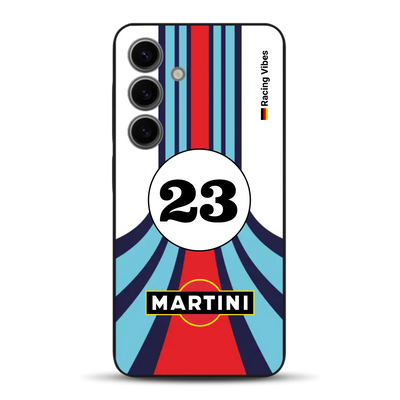 Martini Porsche Livery #1 - Custodia per cellulare personalizzata per Samsung