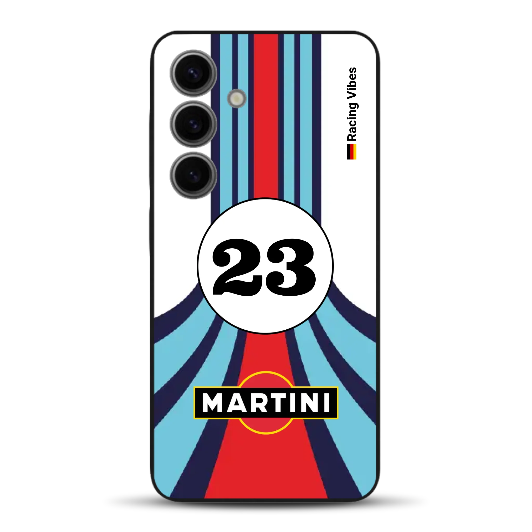 Martini Porsche Livery #1 - Individuelle Handyhülle für Samsung