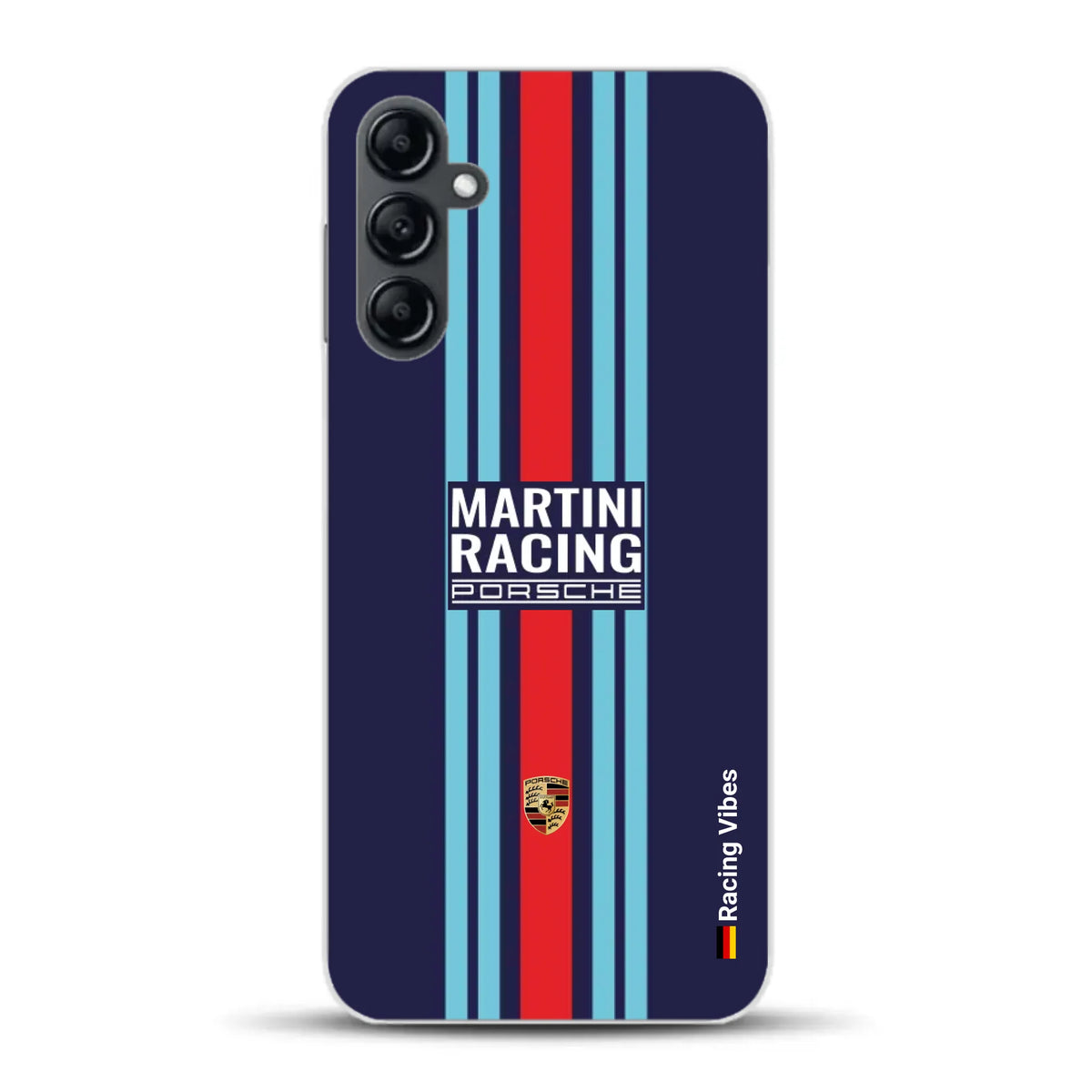 Martini Porsche Livery #2 - Custodia per cellulare personalizzata per Samsung