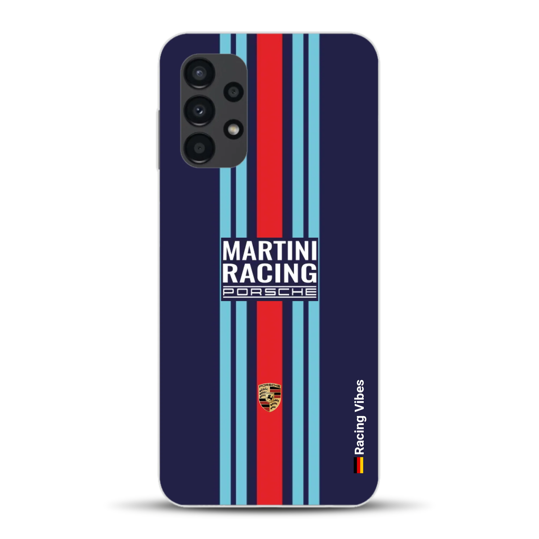 Martini Porsche Livery #2 - Individuelle Handyhülle für Samsung
