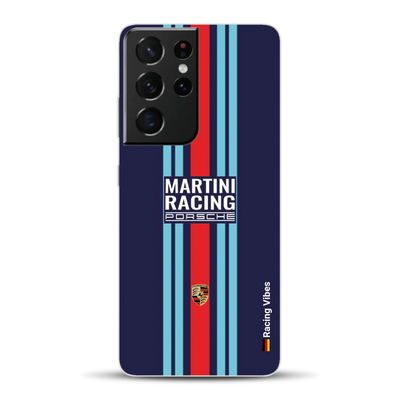 Martini Porsche Livery #2 - Custodia per cellulare personalizzata per Samsung