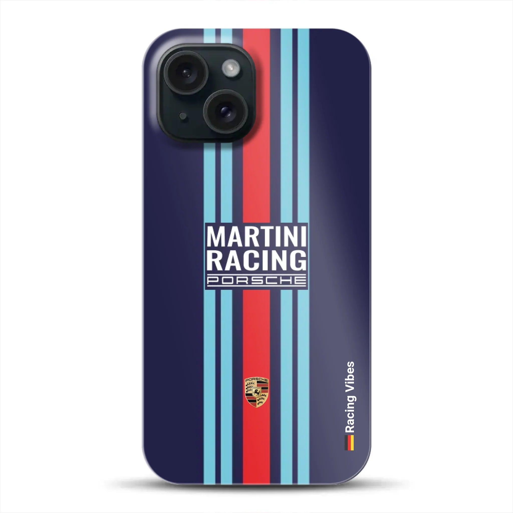 Martini Porsche Livery #2 - Individuelle Premium Hülle für iPhone
