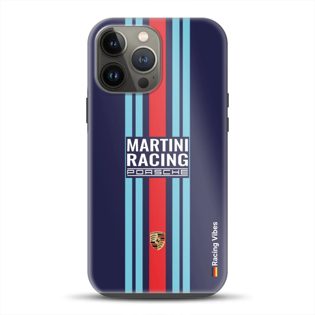 Martini Porsche Livery #2 - Individuelle Premium Hülle für iPhone