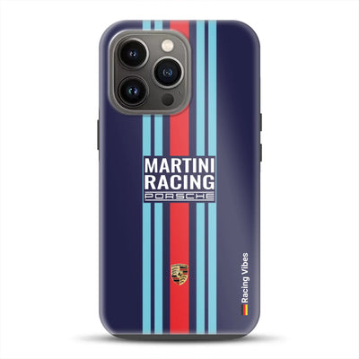 Martini Porsche Livery #2 - Individuelle Premium Hülle für iPhone