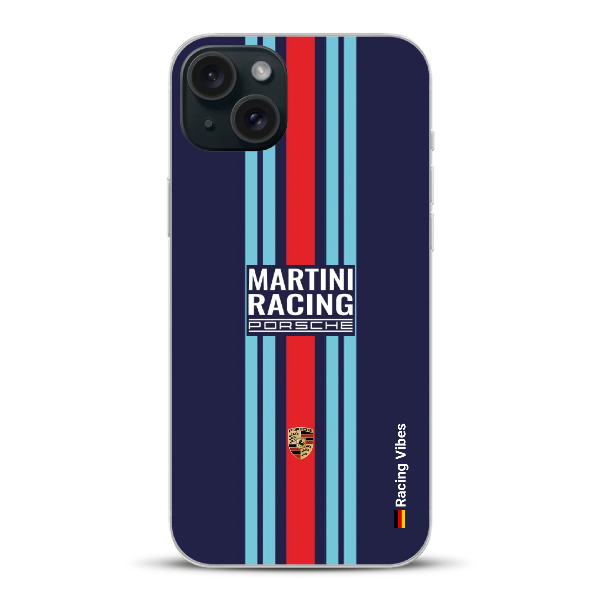 Martini Porsche Livery #2 - Individuelle Handyhülle für iPhone