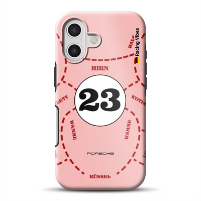Pink Pig Porsche Racing Phone Case – Personalized Heritage Edition